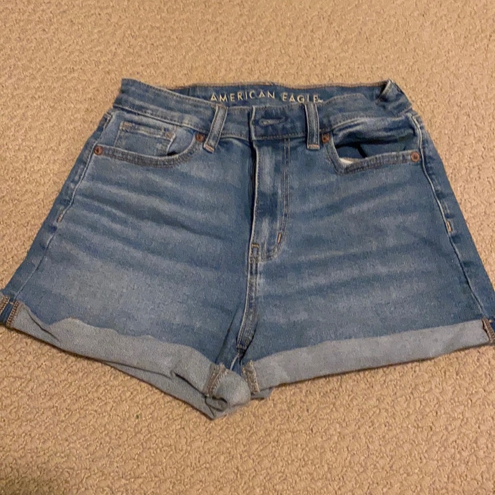 american eagle jean shorts